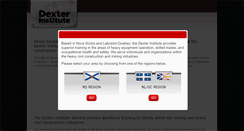 Desktop Screenshot of dexterinstitute.com